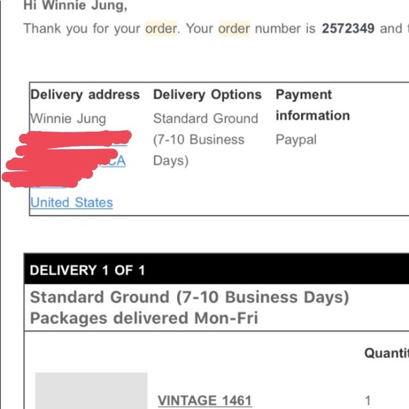 made in england 1461 dr martens - Picture 3 of 6